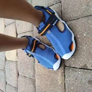 Geox Kids' Blue Mesh Sandals