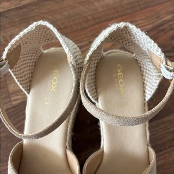 Geox Womens D Gelsa A Leather Sandals
