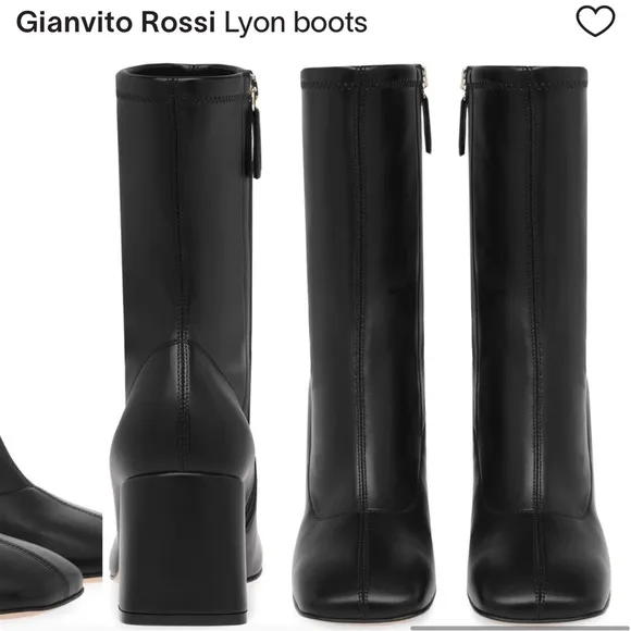 Gianvito Rossi Lyon Leather Boots