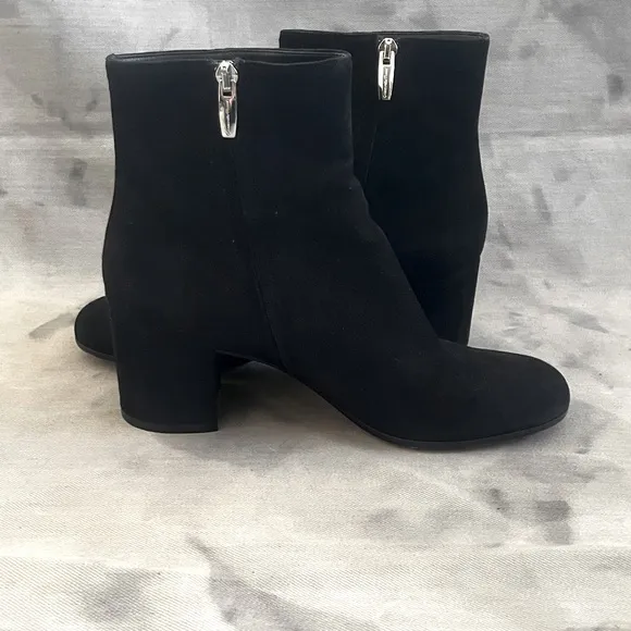 Gianvito Rossi Margaux 65mm Black Suede Ankle Boots