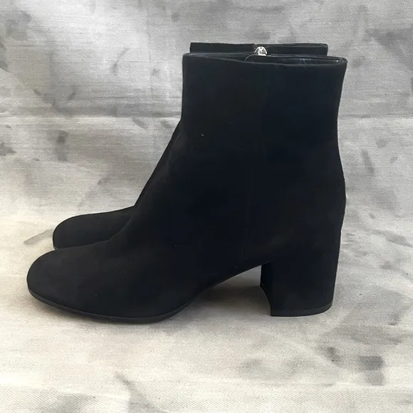 Gianvito Rossi Margaux 65mm Black Suede Ankle Boots