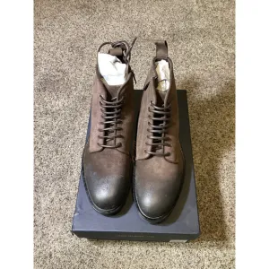 Good Man Men's Modern City Boots Size 9 Brown Italian Leather Ankle