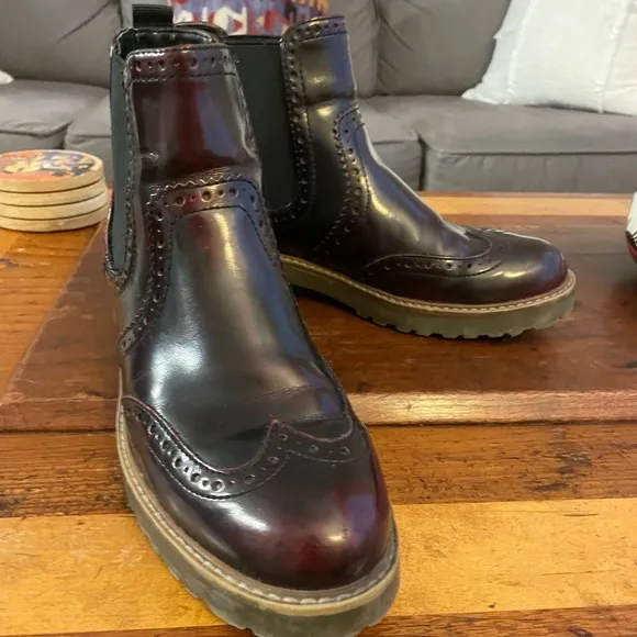Graceland Havana V. Leather Chelsea Bootssize 8.5