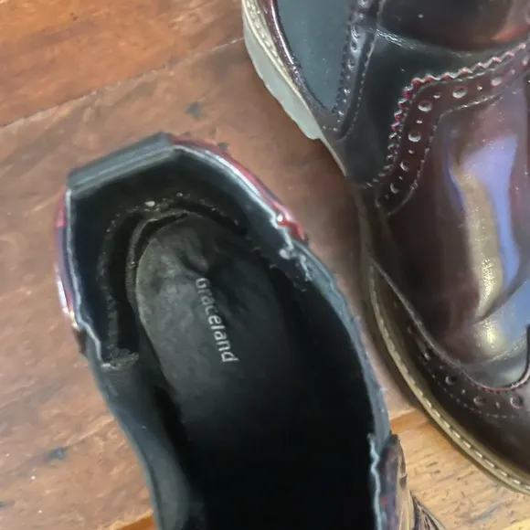 Graceland Havana V. Leather Chelsea Bootssize 8.5