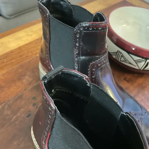Graceland Havana V. Leather Chelsea Bootssize 8.5