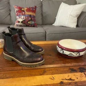 Graceland Havana V. Leather Chelsea Bootssize 8.5