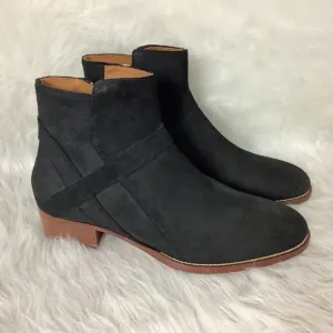Grand Voyage Men's Bowie Mid - Black Oiled Suede Ankle Boot