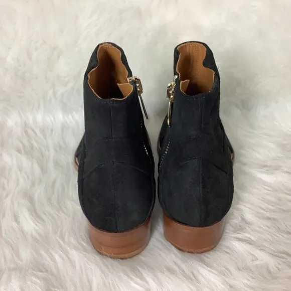 Grand Voyage Men's Bowie Mid - Black Oiled Suede Ankle Boot