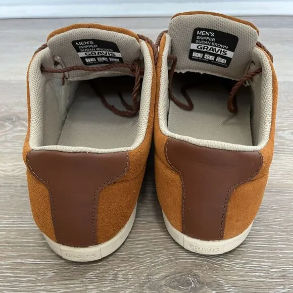 Gravis | 2013 Spring Ed RARE Skipper Sudan Brown (Burnt Orange) Moccasin Shoe