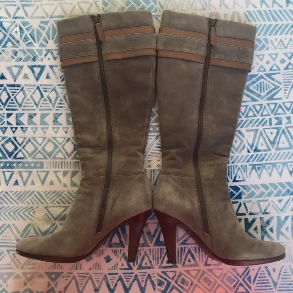 Gray Suede Cole Haan Nike Air Boots