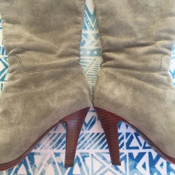 Gray Suede Cole Haan Nike Air Boots