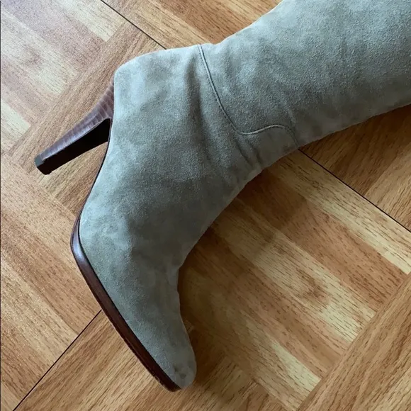 Gray Suede Cole Haan Nike Air Boots