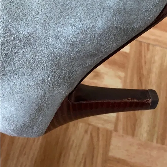 Gray Suede Cole Haan Nike Air Boots