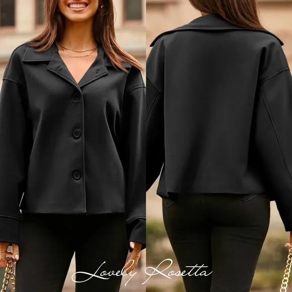Green Versatile Collared Neck Jacket