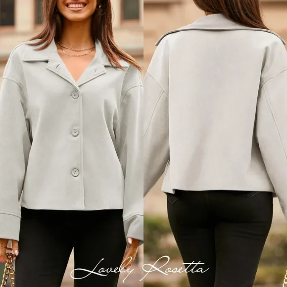Green Versatile Collared Neck Jacket