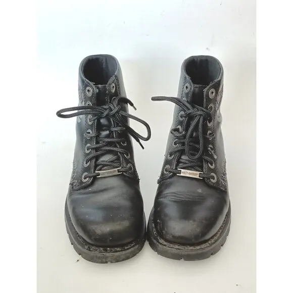 Harley Davidson Boots Women's Size 5 Leather