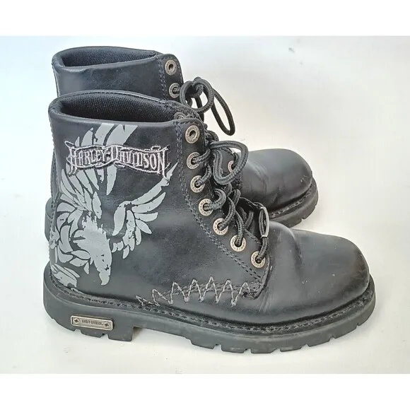 Harley Davidson Boots Women's Size 5 Leather