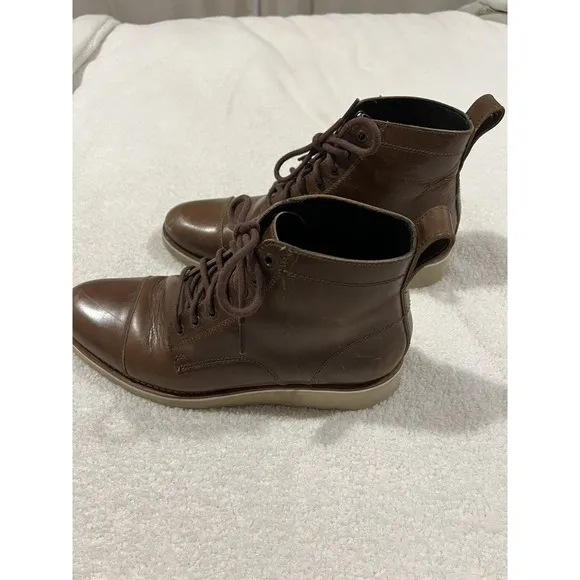 Helm Men's Boots Leather Dress/casual 9 1/2 US