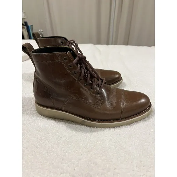 Helm Men's Boots Leather Dress/casual 9 1/2 US