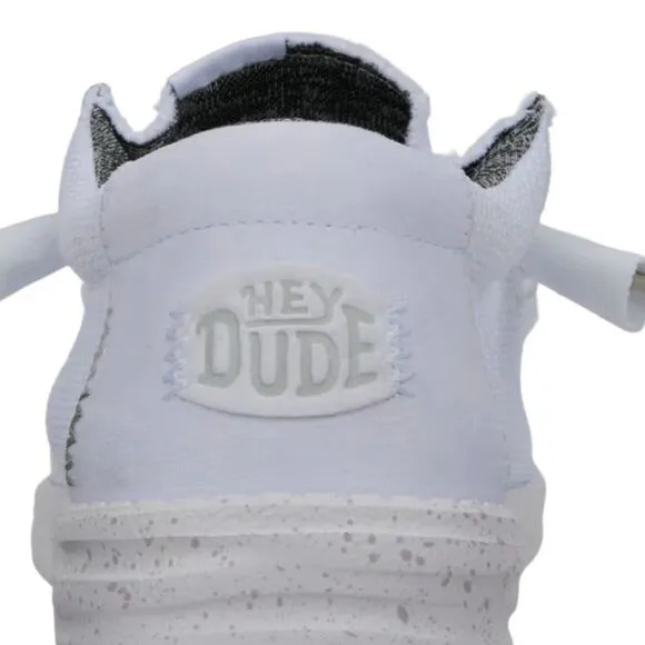 Heydude Men's Wally Sport Mesh in White, Size 8 New in Box