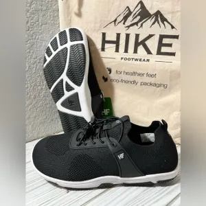 Hike footwear Theora Ergonomic Nonslip Barefoot Shoes sneaker unisex black EU 38