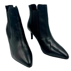 HOBBS LONDON Leather Ankle Boots Black