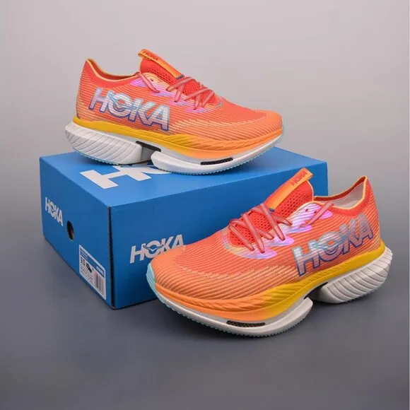 Hoka One One Cielo X1 Running Shoes Orange