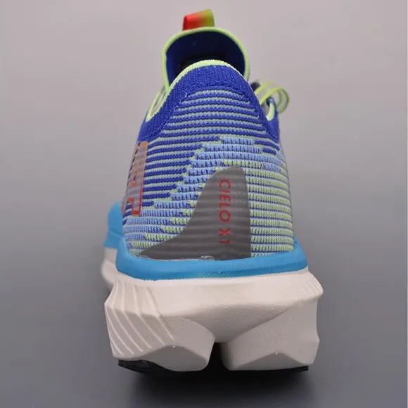 Hoka One One Cielo X1 Shock Absorbing Running Shoes Blue