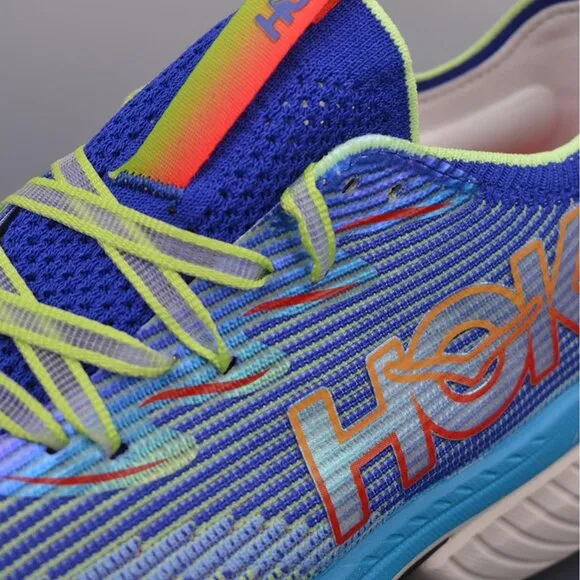 Hoka One One Cielo X1 Shock Absorbing Running Shoes Blue