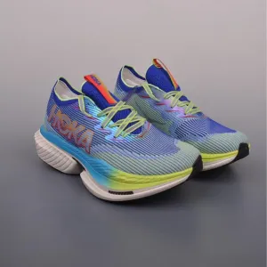 Hoka One One Cielo X1 Shock Absorbing Running Shoes Blue