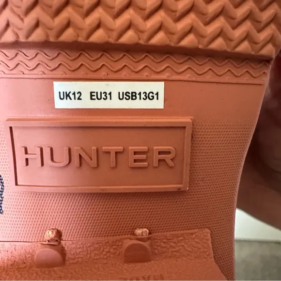 HUNTER RAIN  INSULATED unixes kids BOOTS