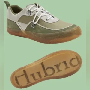 Hybrid Green Label Curious Eco Ortholite Suede Shoes Size 8.5