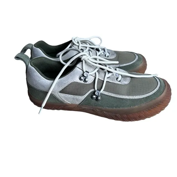 Hybrid Green Label Curious Eco Ortholite Suede Shoes Size 8.5