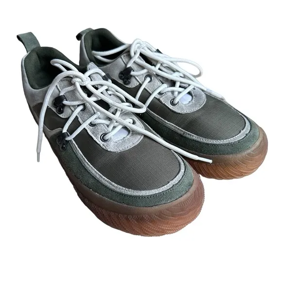 Hybrid Green Label Curious Eco Ortholite Suede Shoes Size 8.5