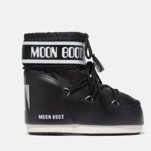 Iconic Low Black Nylon Moon Boots (NWT)