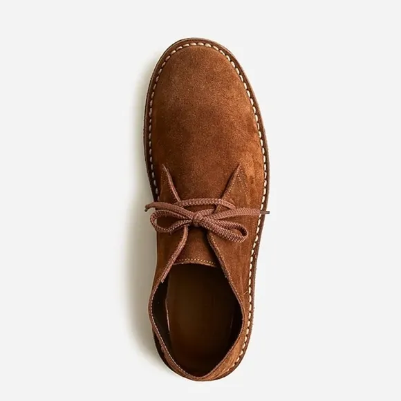 J crew Adults' 1990 MacAlister boots in suede auburn NWOB