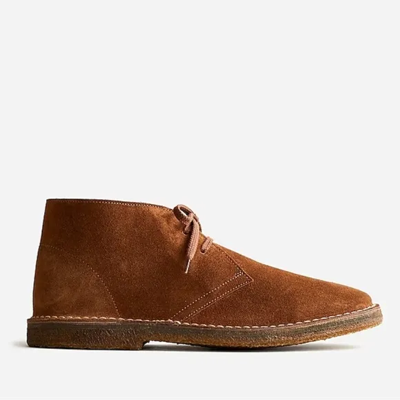 J crew Adults' 1990 MacAlister boots in suede auburn NWOB