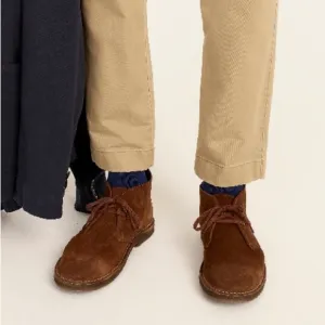 J crew Adults' 1990 MacAlister boots in suede auburn NWOB