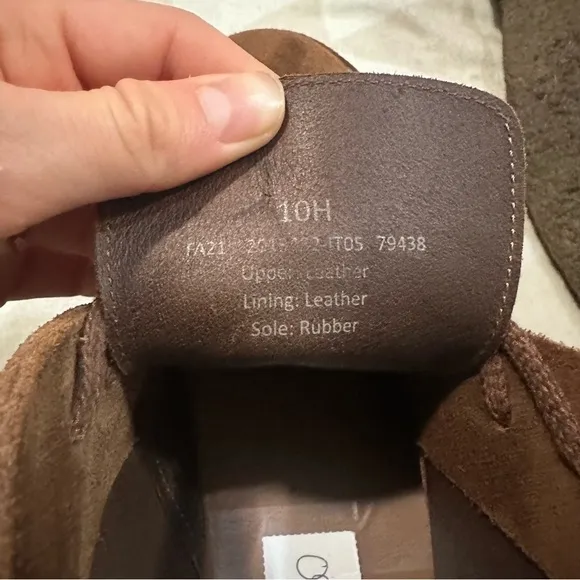 J crew Adults' 1990 MacAlister boots in suede auburn NWOB