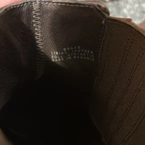 J Crew Brown Leather Ankle Boots