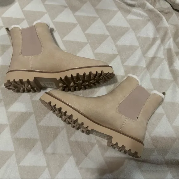 J crew Lug-sole Chelsea boots