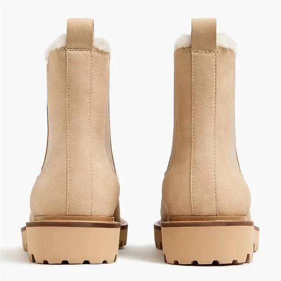 J crew Lug-sole Chelsea boots