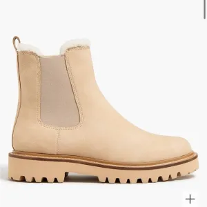 J crew Lug-sole Chelsea boots