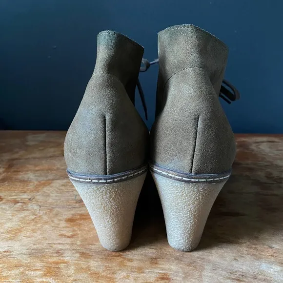 J. Crew MacAlister Wedge Boots Size 10