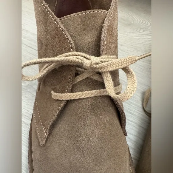 J. Crew Men’s MacAlister Boot Tan Brown Suede Size 10