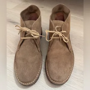 J. Crew Men’s MacAlister Boot Tan Brown Suede Size 10