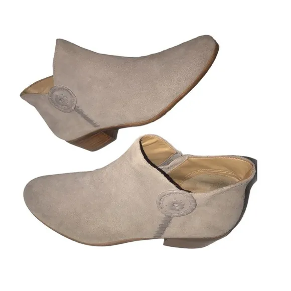 Jack Rogers Peyton Suede Ankle Boots
