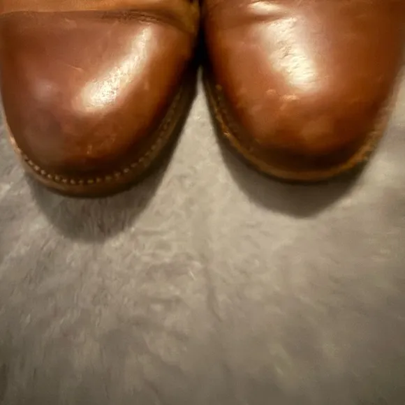 J.Crew Kenton leather cap-toe boots