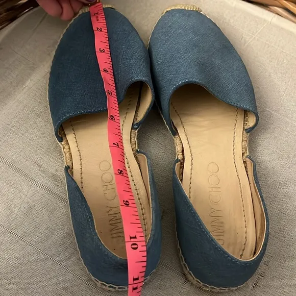 JIMMY CHOO  Espadrille Flats blue 9