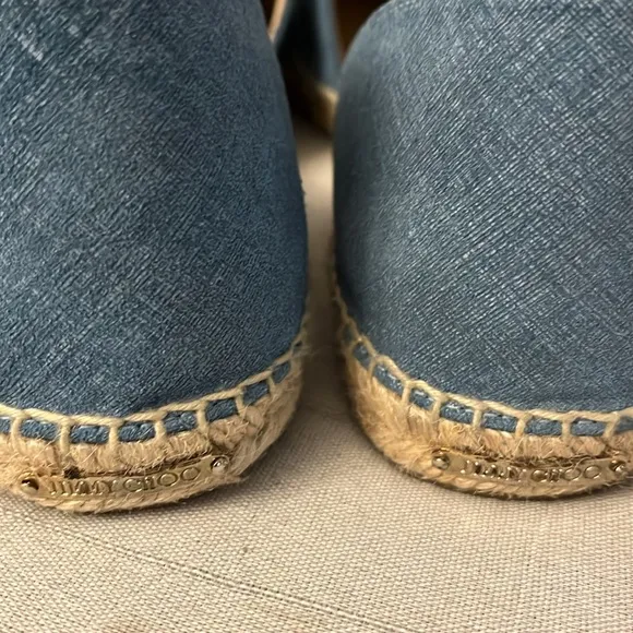 JIMMY CHOO  Espadrille Flats blue 9